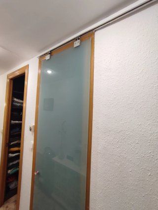 Puerta de cristal