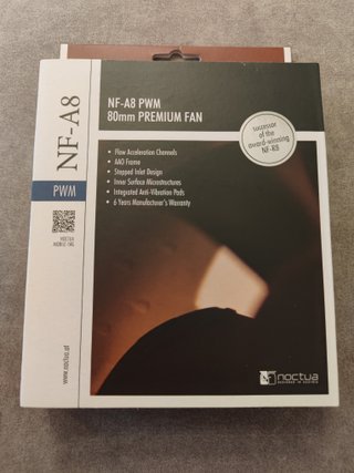 Ventilador Noctua NF-A8 PWM 80mm silencioso