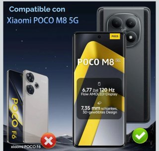 2 Protector Pantalla Xiaomi POCO M8 5G
