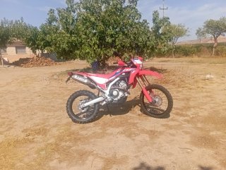 Honda CRF 300 L Roja y Blanca