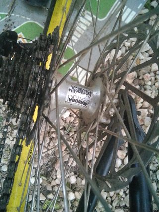 Ruote Mavic DeeMax 26" gialle Classic DH Freeride