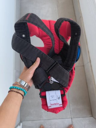 Mochila Portabebés BabyBjörn Original Roja