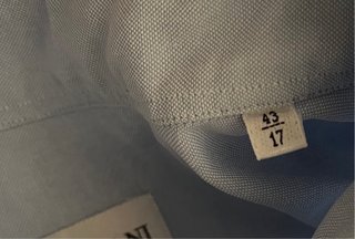 Camisa Armani Collezioni Talla 43/17
