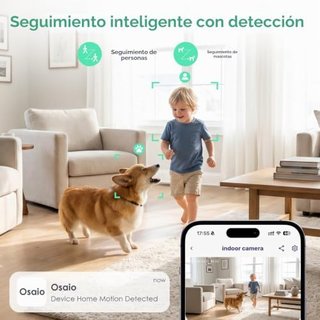 Pack 2 Cámaras YOTON WS03 2K WiFi Interior