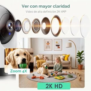 Pack 2 Cámaras YOTON WS03 2K WiFi Interior
