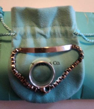 Tiffany & Co. Anillo y Pulsera Plata