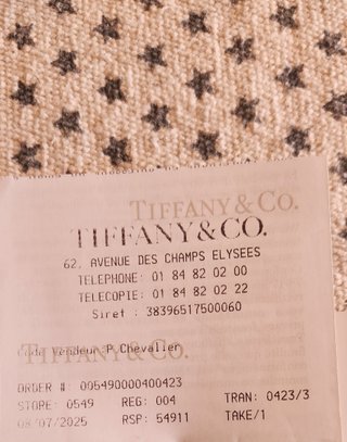 Tiffany & Co. Anillo y Pulsera Plata