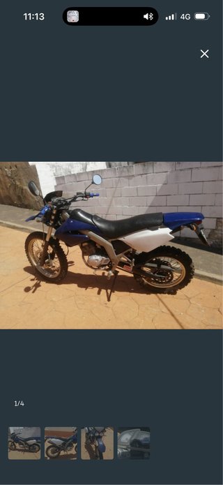 Derbi Senda 125cc Enduro Azul/Blanco