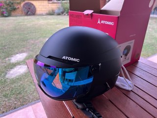 Casco Atomic Savor Visor Stereo M Negro