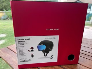 Casco Atomic Savor Visor Stereo M Negro