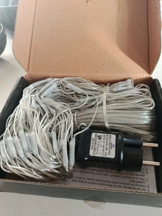 Cortina Luces LED 3V 116mA