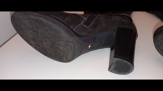 Botas altas de ante negro de Nero Giardini, talla