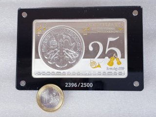Moneda Filarmónica Viena 25 Aniversario