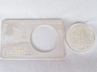 Moneda Filarmónica Viena 25 Aniversario