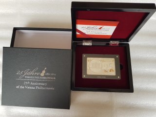 Moneda Filarmónica Viena 25 Aniversario