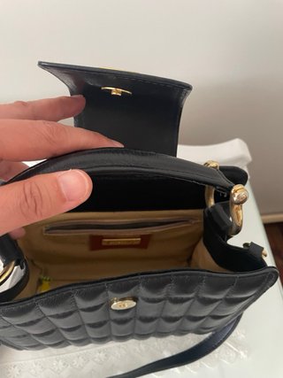 Bolso de piel REGO negro