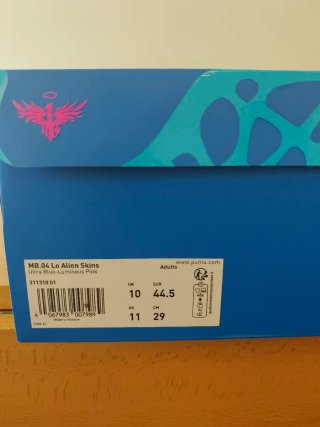 Zapatillas Baloncesto Puma Hombre Talla 44'5