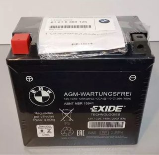 Bateria BMW AGM-Wartungsfrei Exide 12Ah nova