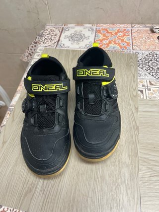 Zapatillas MTB  Oneal Negras y Amarillas