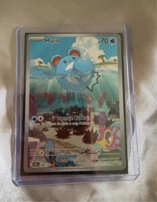 Carta Pokémon Marill 204/193 Ilustrac