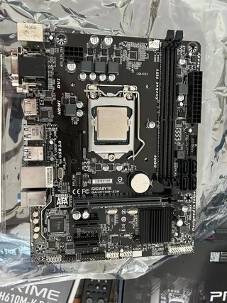 Placa Base Gigabyte H110M-S2H + Intel i5 6600