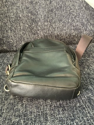 Bandolera Coach Negra Hombre