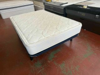 SOMIER Y COLCHON VISCO 120x180