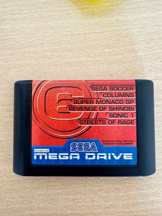 Gioco Sega Mega Drive 6 in 1