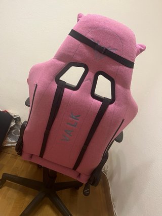Silla de escritorio rosa