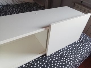 Estanterías blanca modulares