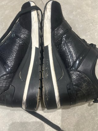 Zapatos de cordones negros