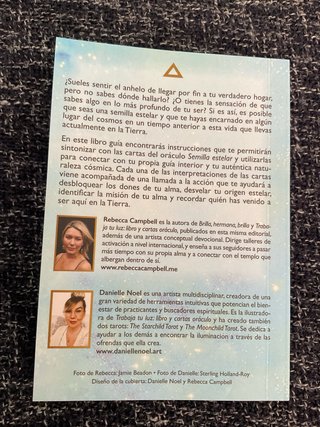 Baraja de Cartas La Semilla Estelar