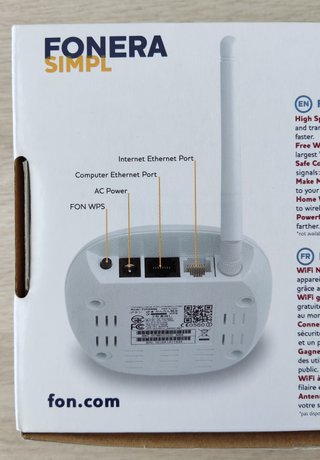 Router WiFi Fonera SIMPL