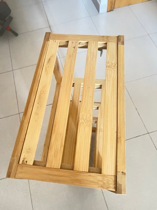 Estantería de bambú de 5 estantes, ideal para baño