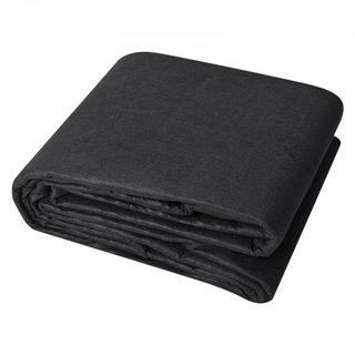 Tela Geotextil No Tejida Bajo Grava, 3 m x 30.5 m 271g/㎡ Tela para Entrada Tela de Paisajismo, Tela Barrera de Malezas de Alta Resistencia, Tela de Cubierta del Suelo Control de Malezas, Tela de D...