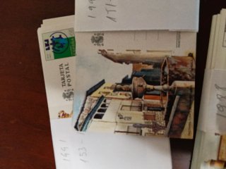 Lote Tarjetas Postales Timbradas