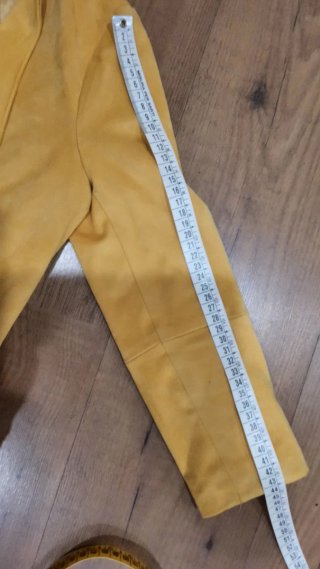 Giacca Bershka senape manica 3/4