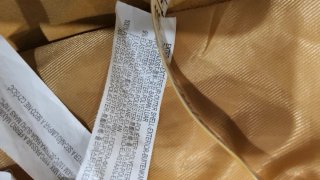 Giacca Bershka senape manica 3/4