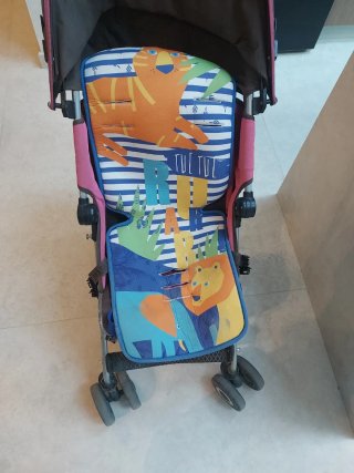 Silla de paseo Maclaren rosa