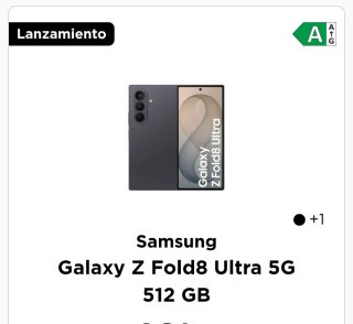 Samsung Galaxy Z Fold8 Ultra 5G 512GB Gris