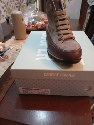 Botín Candice Cooper Beige/Marrón Mujer