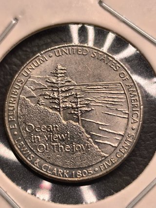 Moneda 5 Centavos Lewis & Clark 1805
