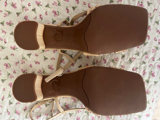 Sandalias NOA HARMON beige rafia