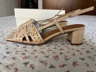 Sandalias NOA HARMON beige rafia