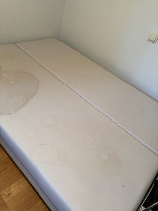 Sofá Cama beige ALVDALEN Ikea.