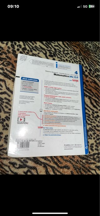 Matematica blu 2.0 Vol 4 - Terza edizione - Bergam