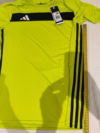 Camiseta Adidas Tiro Es Jsy Verde y Negra