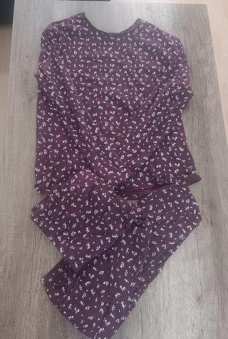 Pijama mujer Primark S estampado floral