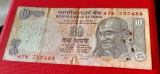 3 Billetes India 100 Rupias (No curso legal)
