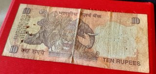 3 Billetes India 100 Rupias (No curso legal)